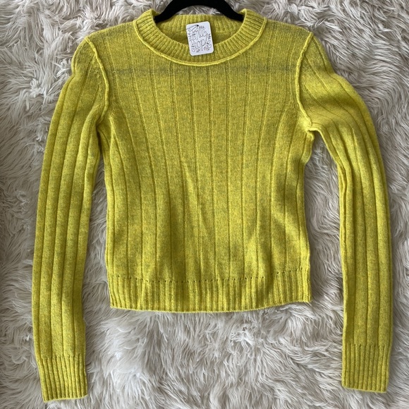 Free People Be Mine Cashmere Crew Sweater - Picture 7 of 12